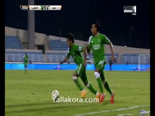 عبد الشافى يتلاعب بمدافعى هجر