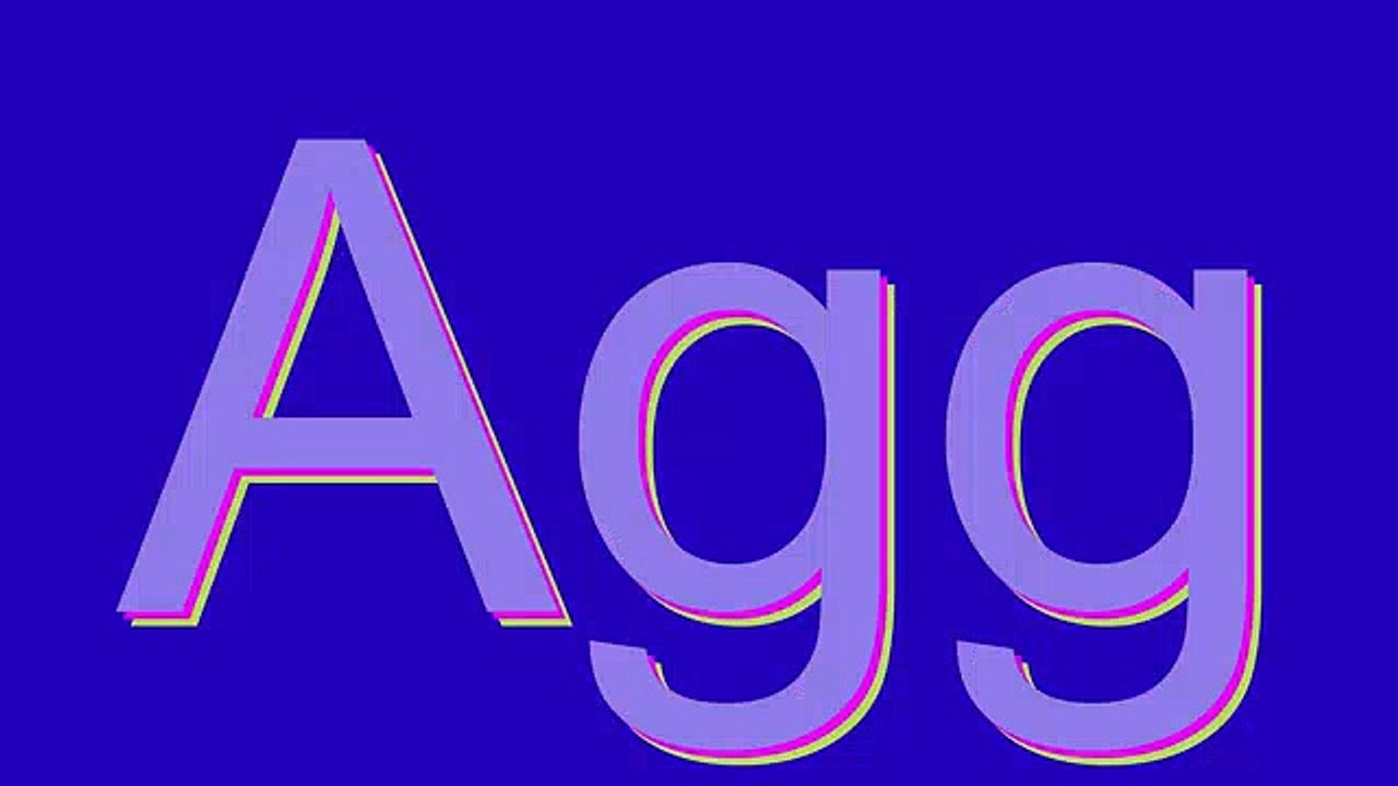 How to Pronounce Agg