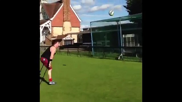 Incredible Rainbow Kick By One Legged Man_ Kieran Brown - Rainbow Flick