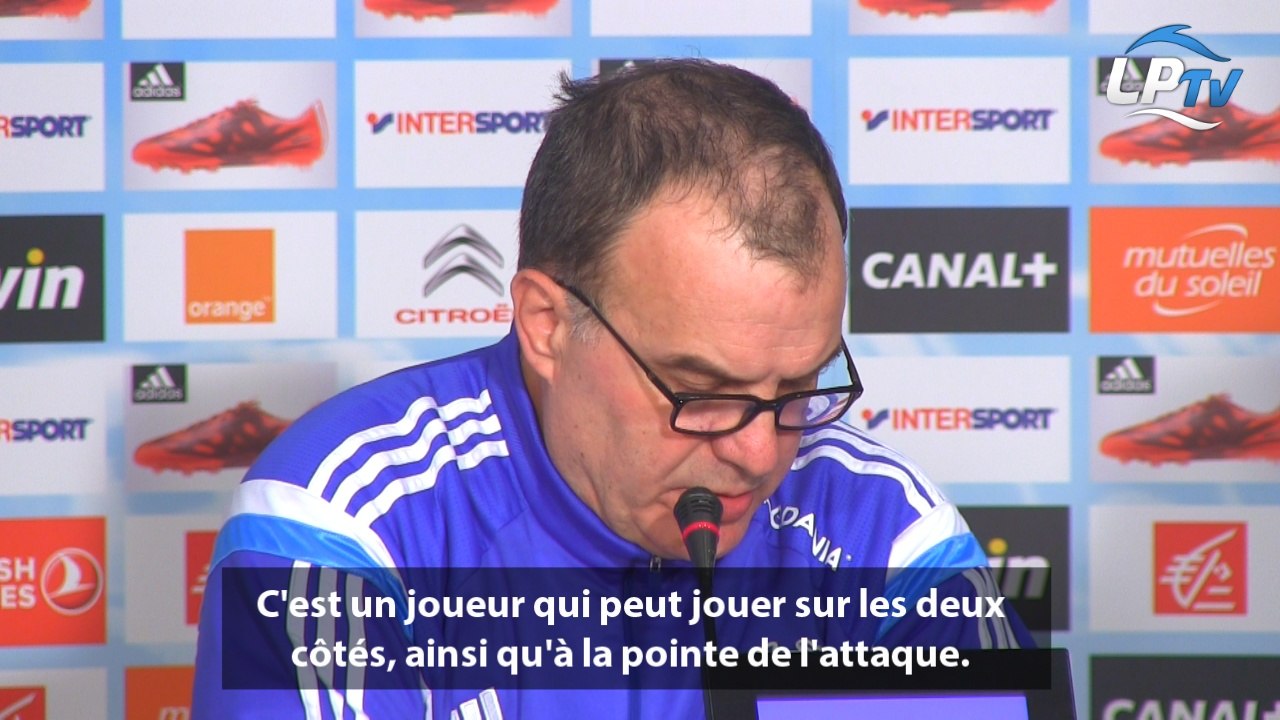 Bielsa : "Ocampos, un attaquant rapide et direct"
