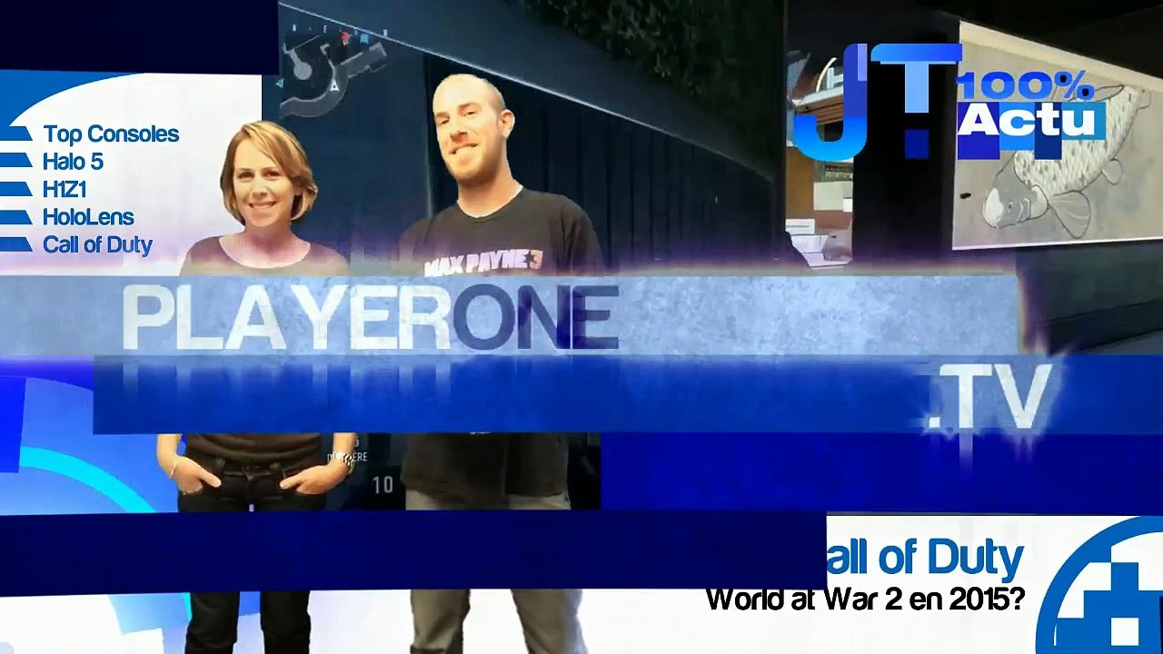 JT - JT Actualité et Humour (World at War 2, HoloLens, H1Z1 etc.)