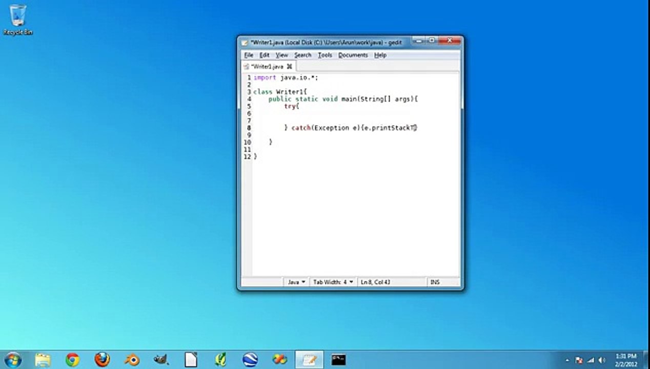 Learn Java in Urdu or Hindi 56- Java IO Classes