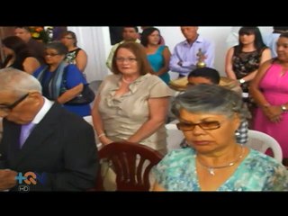 Una pareja celebró en el altar 65 años de amor puro