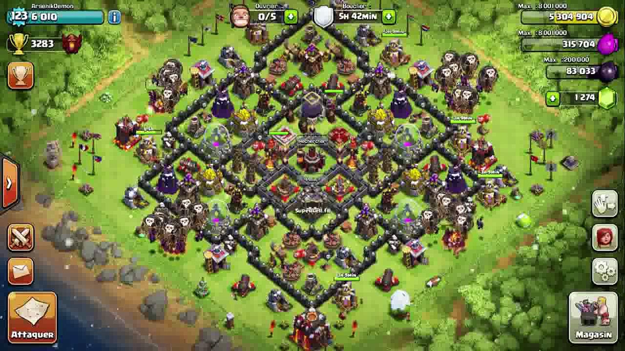 S'enrichir facilement sur Clash of Clans   Mines d'or et extracteurs d'élixir  une priorité !