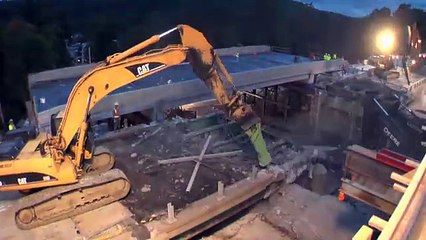 Método "ABC" permite reemplazar un puente en menos de 18 horas