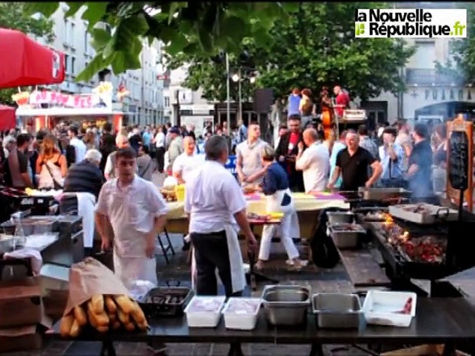 Dans les rues de Châteauroux un soir de fête de la musique