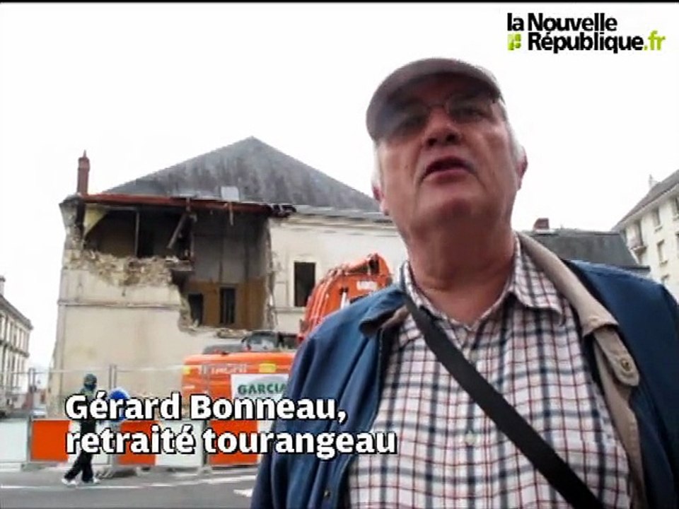 Démolition des Tissus Vinci à Tours