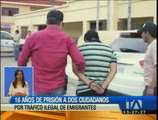 Dos hombres fueron condenados a 16 años de prisión por tráfico ilegal de emigrantes