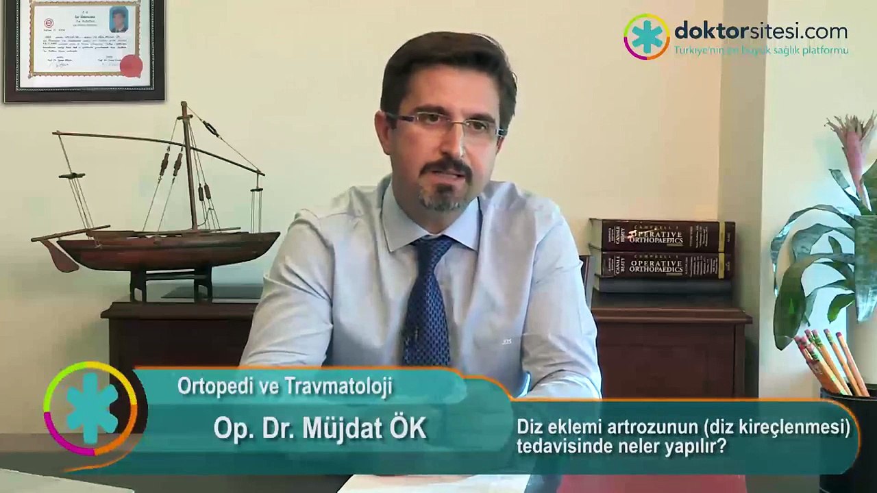 Diz kireçlenmesinin tedavisi nasıldır? Op. Dr. Müjdat Ök