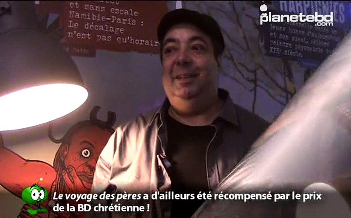 David Ratte en interview pour planetebd.com