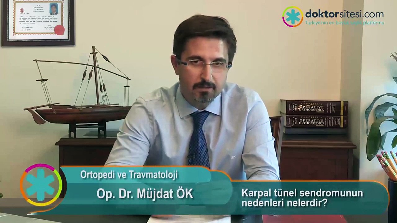 Karpal tünel sendromunun nedenleri nelerdir? Op. Dr. Müjdat Ök