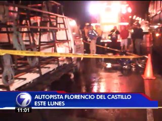 Atropello de un peatón causa presas en la Florencio del Castillo