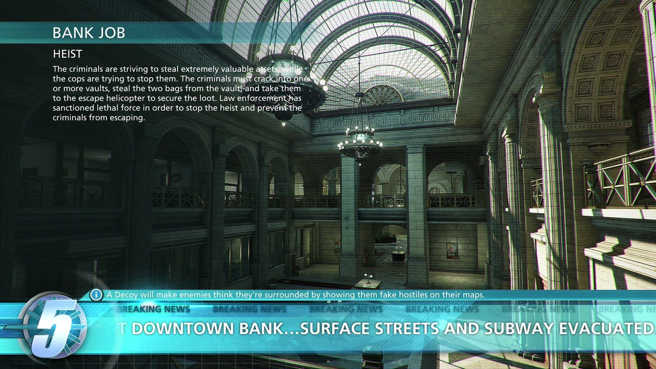 Battlefield Hardline Beta Game 1 (Xbox One): Bank job/Heist