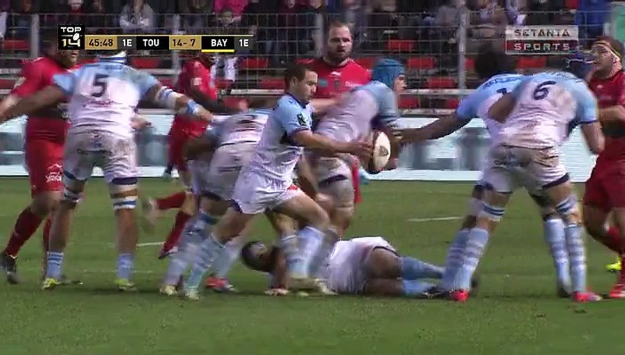 T14 Toulon v Bayonne Jan 30 2015 2nd half