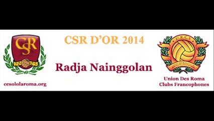 Nainggolan, prix CSR 2014