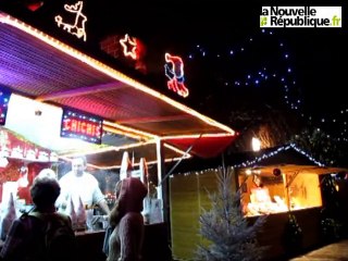 Inauguration du marché de Noël de Tours