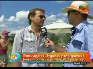 Pedro en Intrusos - 05 de Febrero