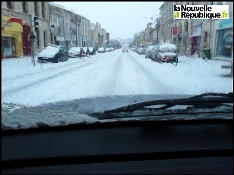 Sainte Néomaye - Niort sous un manteau blanc