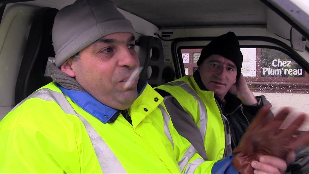 Une balade dans le centre-ville de Tours, sous la neige