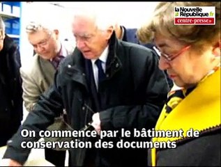 Châtellerault: les futures archives ouvrent leurs portes