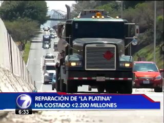 La próxima semana inicia el arreglo del puente de la platina