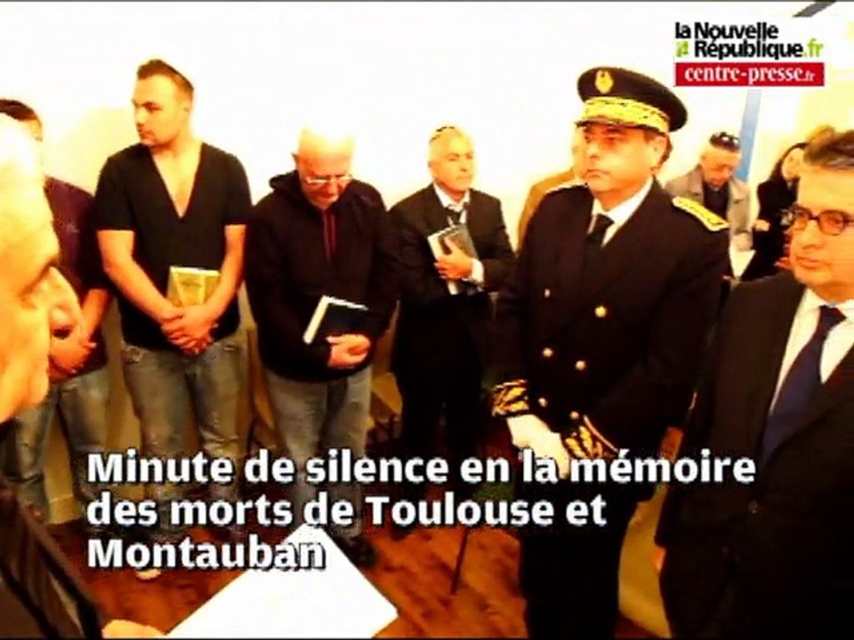 Poitiers: moment de recueil à la synagogue après la tuerie de Toulouse et Montauban