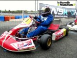 Karting : Marc Berteaux en piste à Salbris