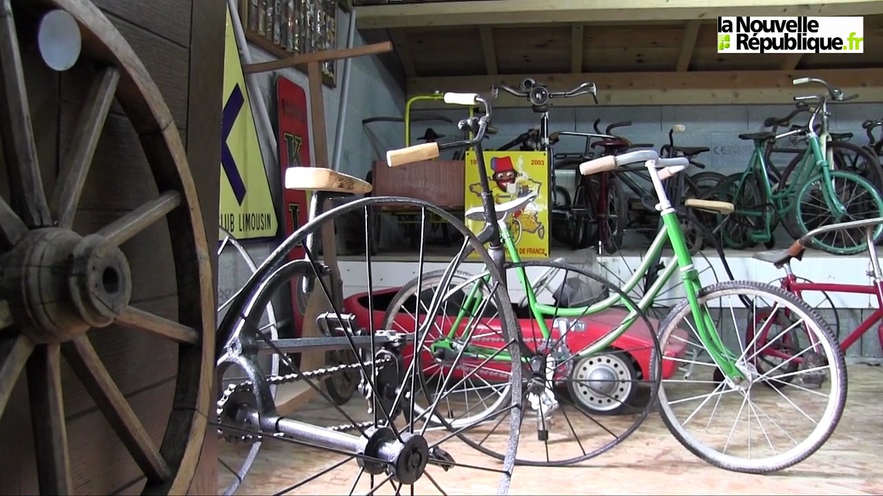 A Saint-Gelais, rencontre avec un amoureux des vieux biclous