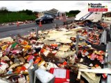 Châtellerault: un mort et un blessé dans une double collision sur l'A10