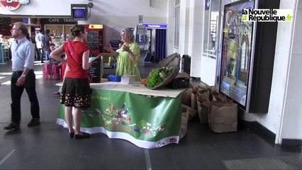 VIDEO Et si on allait faire son marché...à la gare de Blois ?!