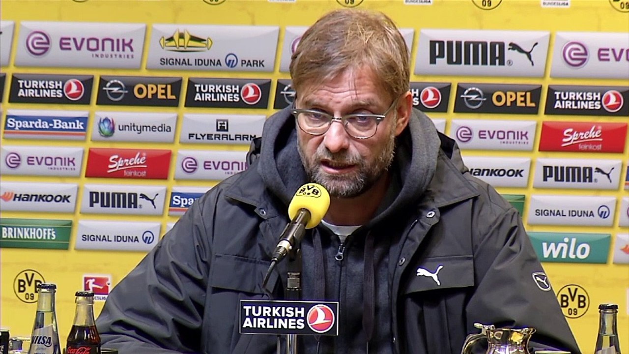 Klopp: "keine augenwischerei betreiben"