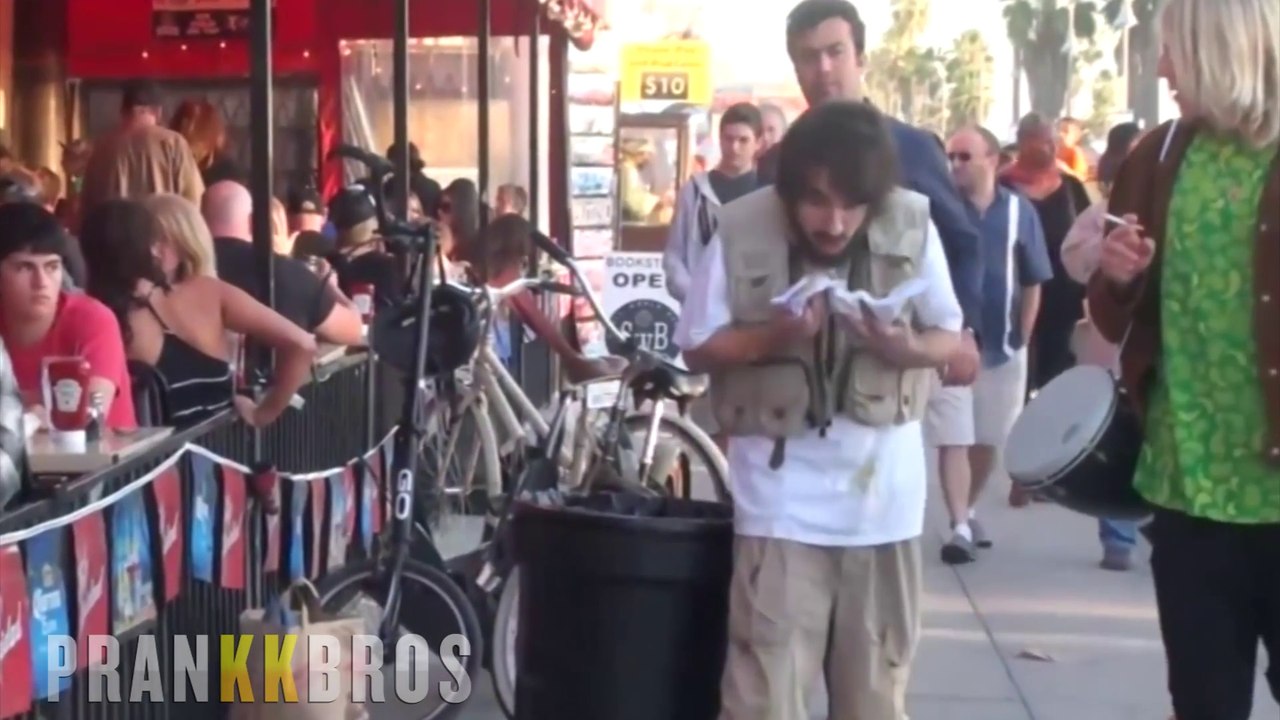 Eating Out Of A Diaper Prank