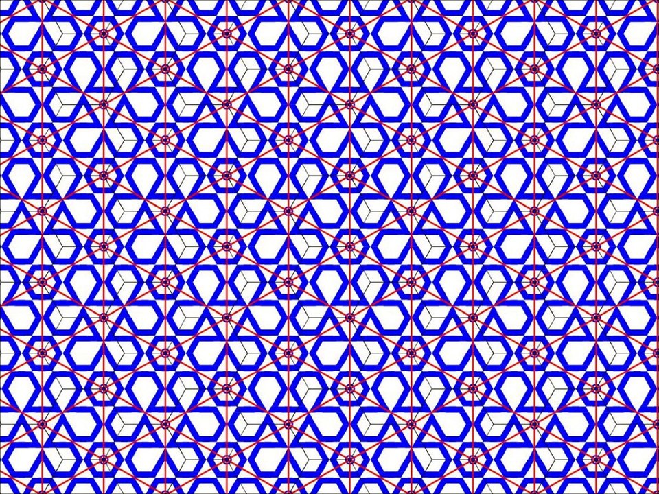 The magic of articulated hexagonal tiles (3)
