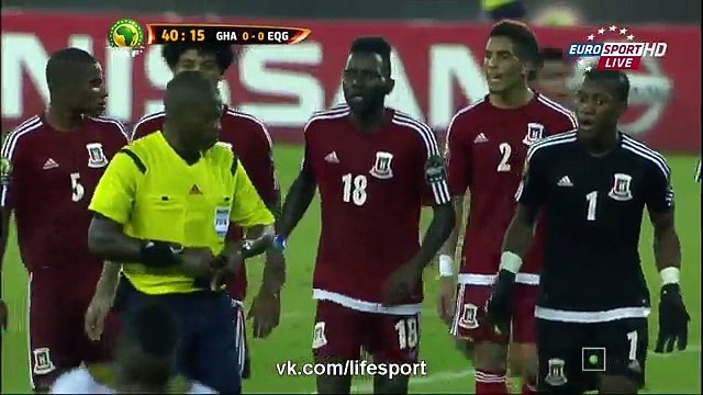 Ghana 3 - 0 Equatorial Guinea (Goals and Highlights) Africa Cup of Nations - 05.02.2015