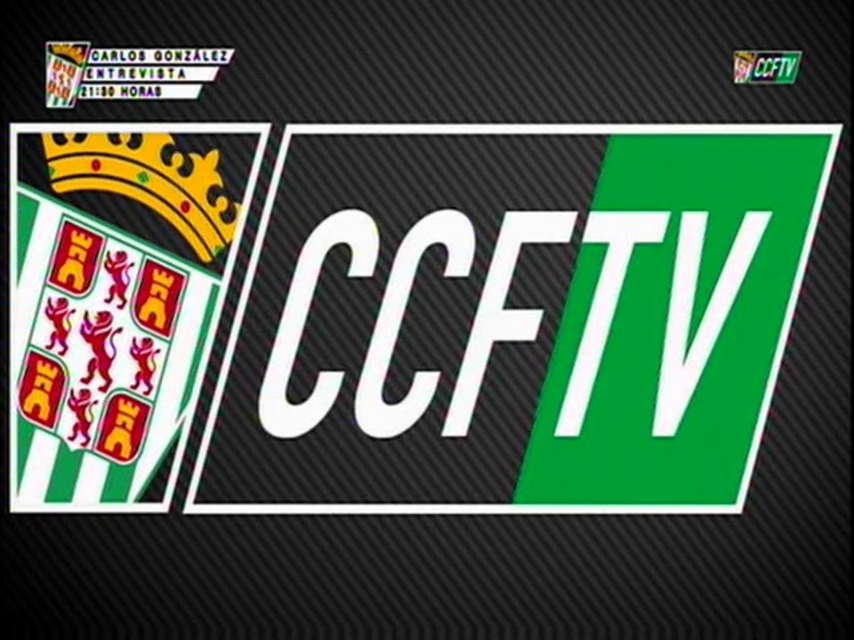 (CCFTV/PTVTELECOM) Entrevista a C. González, presidente del Córdoba C.F.