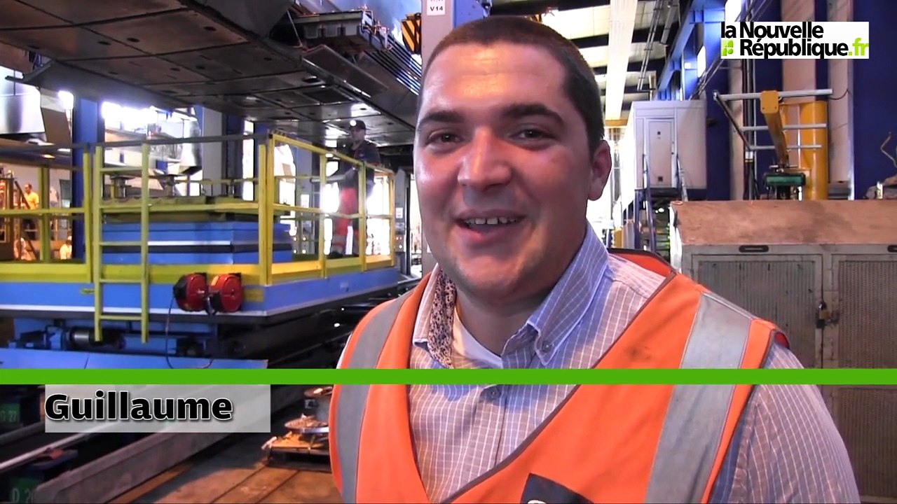 VIDEO. Le technicentre SNCF de Saint-Pierre-des-Corps ouvre ses portes