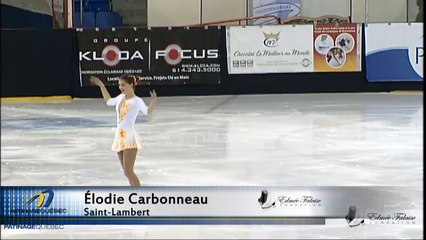 Élodie carbonneau-Juvenile Dames moins de 14 ans - Groupe 6 (REPLAY)