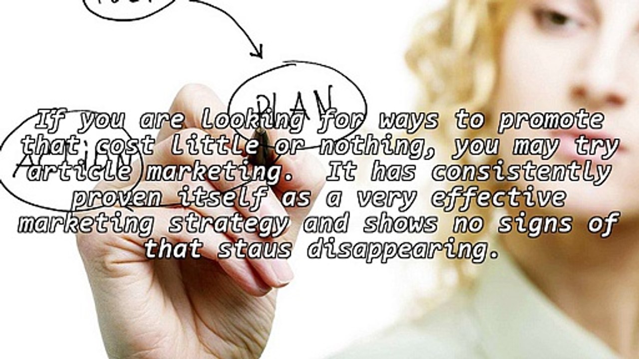 Article Marketing Isn't For Everyone