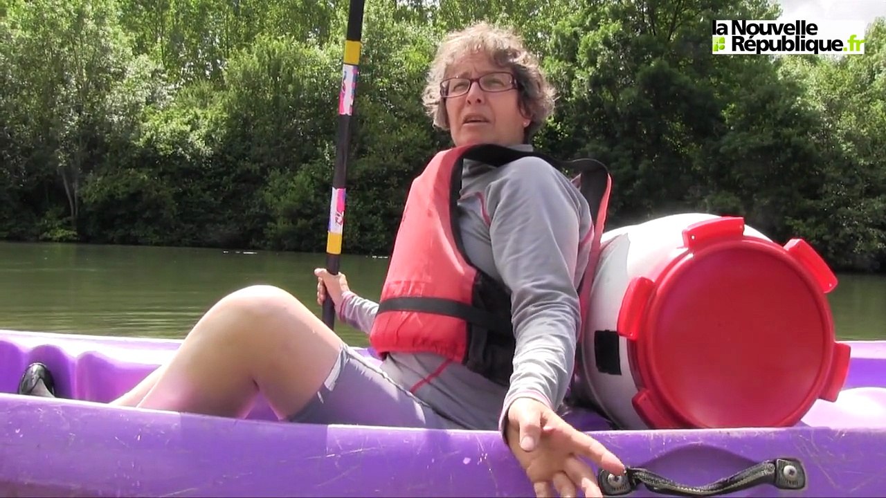 VIDEO. Saint-Benoît, descente au fil du Clain en canoë