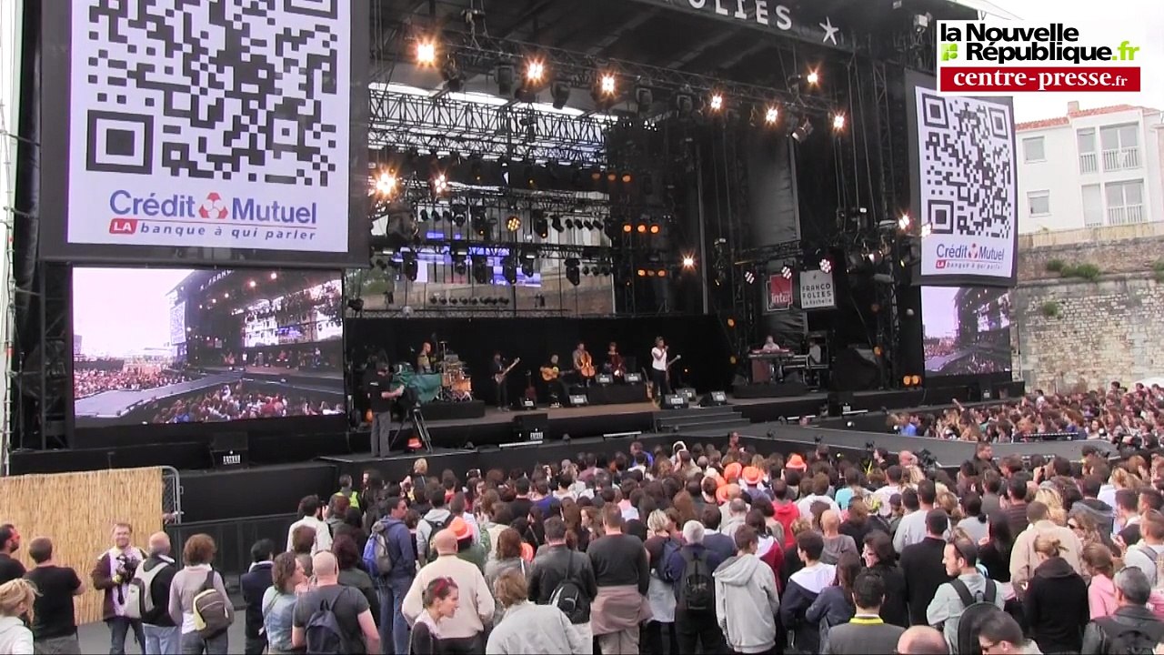 VIDEO. Imany en concert aux Francofolies de la Rochelle