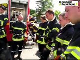VIDEO. En formation avec les sapeurs-pompiers volontaires de Vendôme