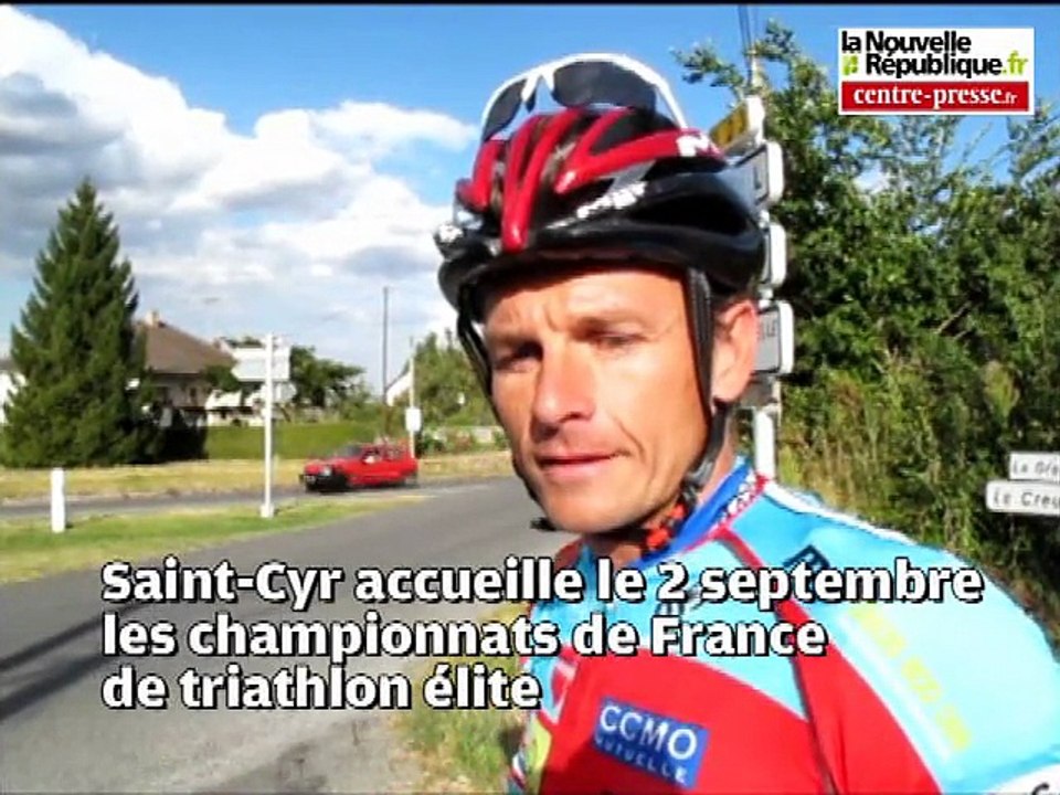 VIDEO. Triathlon : sur la route de Saint-Cyr avec Stéphan Bignet