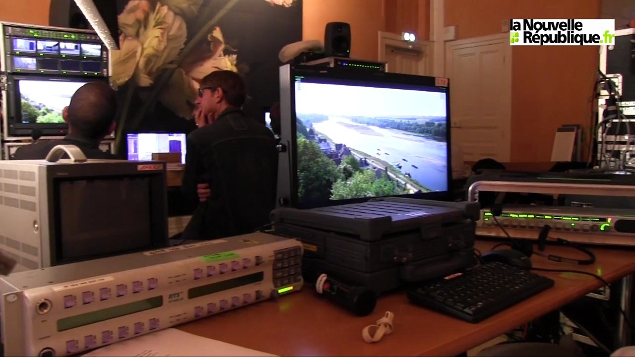 VIDEO. Dans les coulisses du tournage "Des racines et des ailes" à Chaumont-sur-Loire