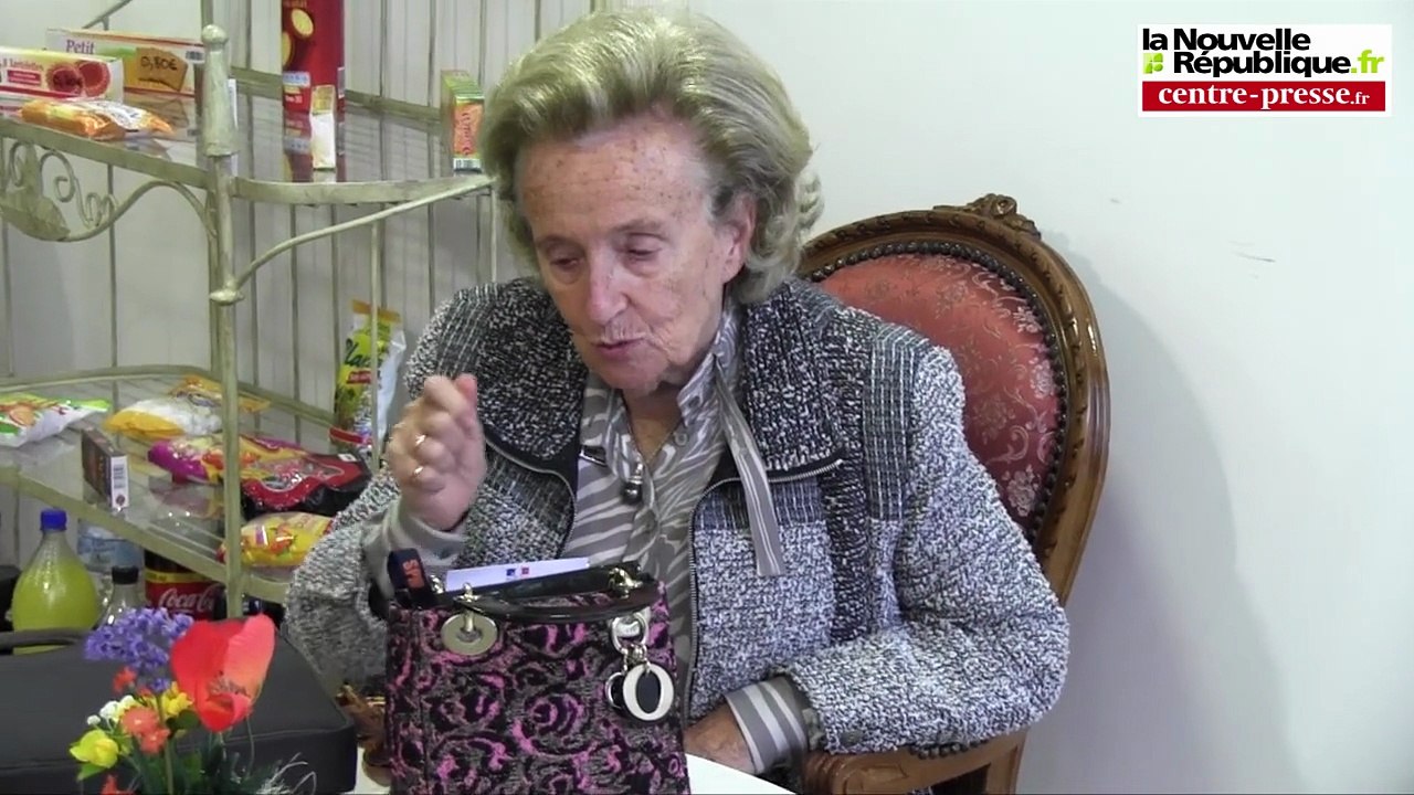 VIDEO. Bernadette Chirac pour la LGV Poitiers-Limoges