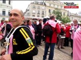 VIDEO. Poitiers: 300 marcheurs en rose contre le cancer du sein