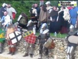 VIDEO. Monbazon : les chevaliers s'affrontent dans la forteresse du Faucon noir