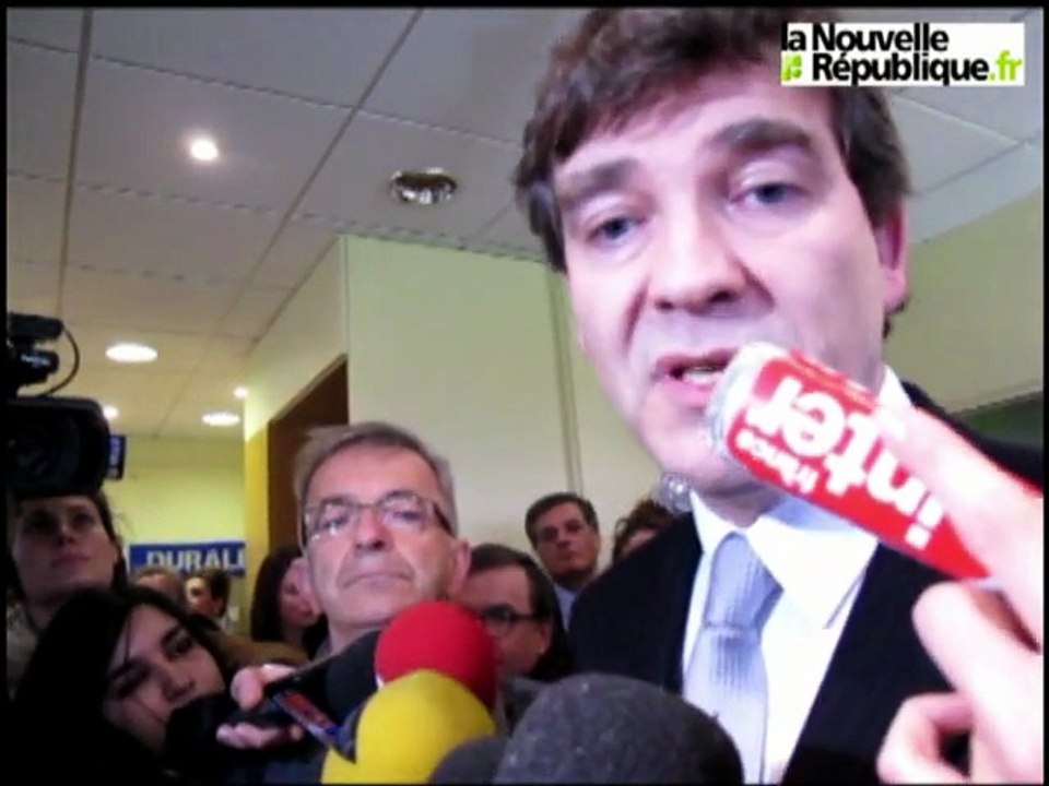 VIDEO. Orléans : Arnaud Montebourg reparle d'ArcelorMittal