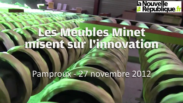 VIDEO : Les Meubles Minet innovent à Pamproux - Vidéo Dailymotion
