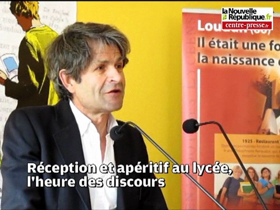 VIDEO Loudun: Lionel Duroy, renaudot 2012, rencontre ceux qui l'ont primé