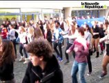 VIDEO. Tours : Flash mob européen au lycée Vaucanson